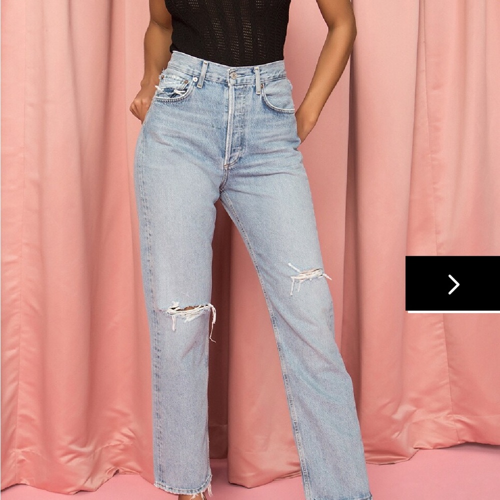 Agolde 90s Jean in captured - Picture 6 of 13